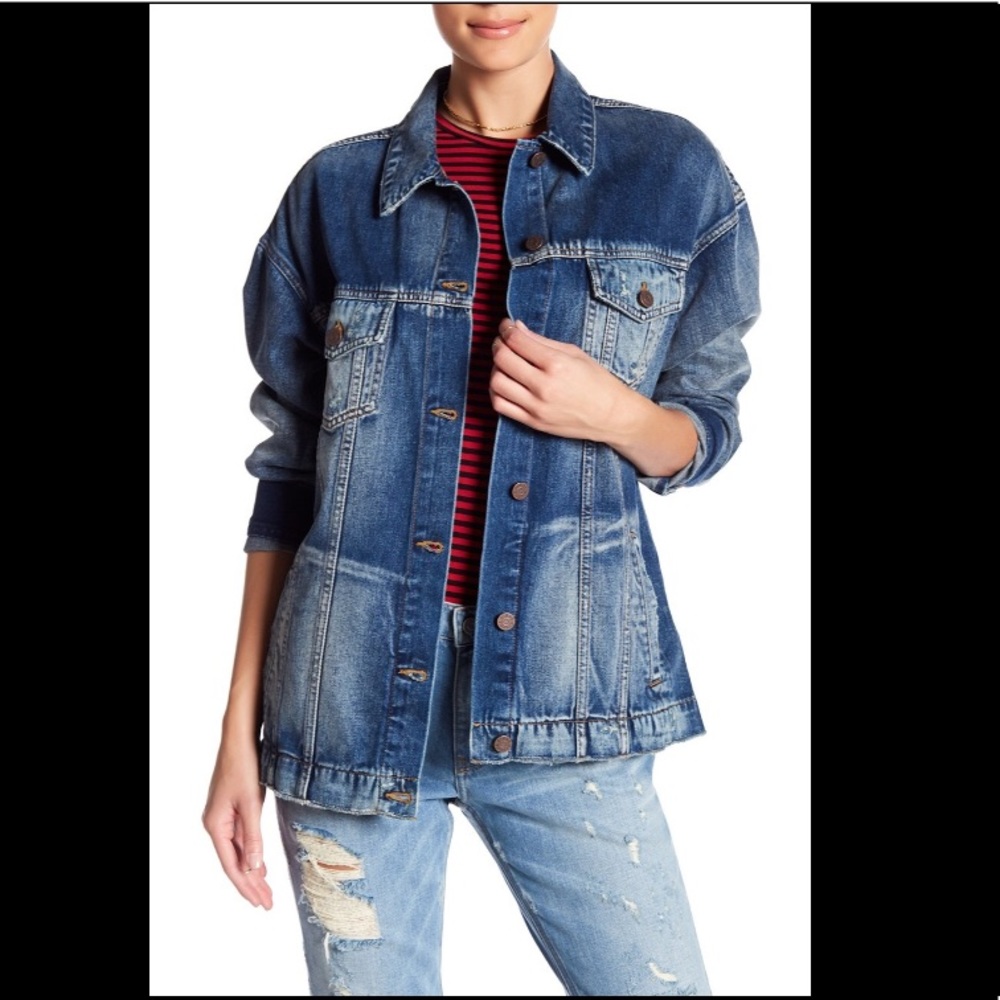 EI8HT DREAMS Oversized Denim Jacket
